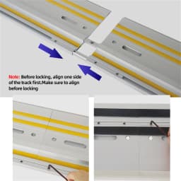 XIUYI 800mm 1400mm Extension Rail Universal Circular Saw Guide Rail Parallel Rail Guide for Circular Saws