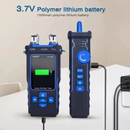 NF-8508 Cable Tester Tracker Measure Length Wiremap LCD PoE Testing VFL&OPM CAT5 CAT6 RJ45 Tester Cable Locator Inspection Tools