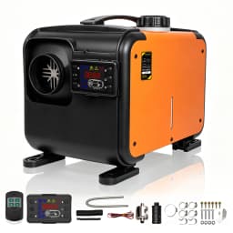 TP 1 Sunster 8KW 12V 24V Heater For Car Diesel Air Heater With Noise Reducer LCD Switch For Car Trailer Truck Diesel Parking Heater