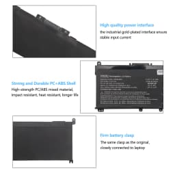 OYOMBA HT03XL 3630mAH Laptop Battery for HP Pavilion 14-CE 14-CF 14-CK 14-CM 14-DH 14-DK 14-DF 14-MA 14Q-CS 14Q-CY 15-CS 17-CA