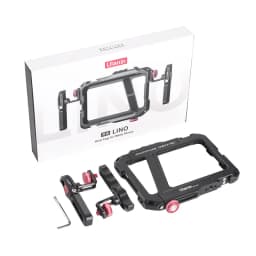 Ulanzi Lino Smartphone Rig Phone Video Vlog Cage with Adjustable Handle for iPhone 16 15 14 13 12 Pro Max for Mic Video Light