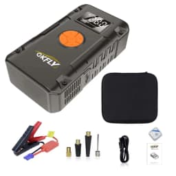 GKFLY Car Jump Starter 59.2Wh Battery Power Bank 4000A Jumpstarter Auto Buster 150PSI Air Compressor Car Tire Inflator