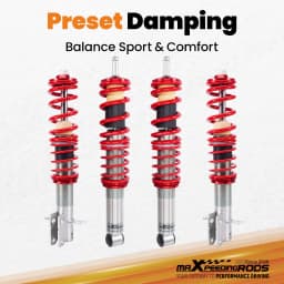 Racing Coilover Coilovers Suspension Strut for VW Golf MK1 Scirocco MK2 82-89 Coilovers Shock Absorber Height Adjustable