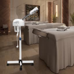 800W Professional Ozone Facial Steamer Spa Salon Face Sauna Skin Care Steam Machine Beautiful Cold Spraying Machine