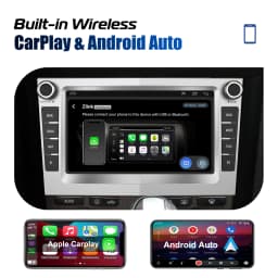 ESSGOO Car Stereo Radio 4+64G Wireless Carplay Android Auto For Vauxhall Astra Corsa C/D Vectra DAB+ Bluetooth Car Radio GPS FM