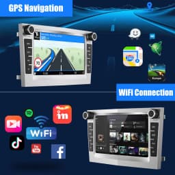 ESSGOO Car Stereo Radio 4+64G Wireless Carplay Android Auto For Vauxhall Astra Corsa C/D Vectra DAB+ Bluetooth Car Radio GPS FM