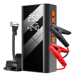 4 In 1 150PSI Air Compressor 1200A Jump Starter Power Bank Tire Pump Portable Charger Car Booster Starting Device