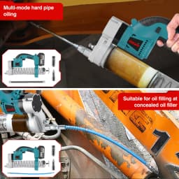 ONEVAN 10000PSL Electric Grease Machine Cordless High Pressure Car Maintenance Lubricating Oil Power Tool For Makita Battery Pin