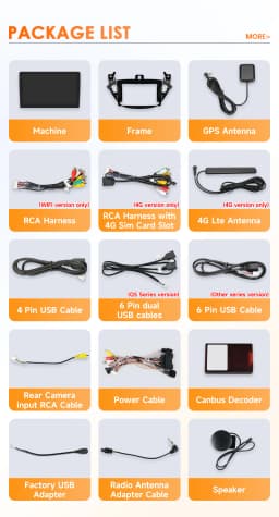 Hizpo Car Smart Systems Radio for Opel Adam 2013 -2016 for Corsa E 2015 -2019 CarPlay Android Auto Autoradio GPS Navigation Wifi