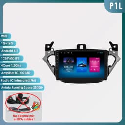 Hizpo Car Smart Systems Radio for Opel Adam 2013 -2016 for Corsa E 2015 -2019 CarPlay Android Auto Autoradio GPS Navigation Wifi
