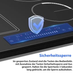 Cooksir Induction Hob 4 Plates with Plug，Installation 59 cm，3500 W，Combination Zone for Grill，Slider Touch Control，220 V，50 Hz