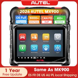 Autel MaxiCheck MX900 Car Diagnostic Tools Automotive Scanner, Pre&Post Scan, DoIP CAN FD, WIFI Print Upgraded of MK808S MX808S