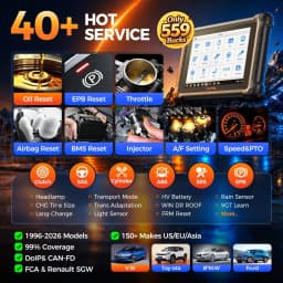 Autel MaxiCheck MX900 Car Diagnostic Tools Automotive Scanner, Pre&Post Scan, DoIP CAN FD, WIFI Print Upgraded of MK808S MX808S