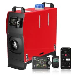 8KW Parking Heater Diesel Air Heater 12V/24V With Bluetooth APP,LCD and Remote Control Auto Night Heater For Home Truck Trailer