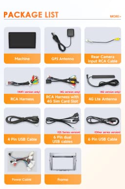 Hizpo Android 14 Car Radio For Toyota Corolla Verso AR10 2004 - 2009 Multimedia Video Auto Carplay Player GPS 360 Camera DSP GPS