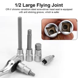 26/30/32Pcs Extended Socket Sleeve Set Pressure Bit Sleeve Set Wrench Head External Torx Socket Combo Kit Hand Tool