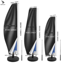 210D Umbrella Cover Patio Waterproof Market Parasol Covers with Zipper for 9-13ft Outdoor Cantilever Offset Umbrellas Rain Cloth