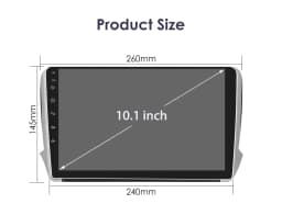 Androd 13 Car radio GPS Stereo For Peugeot 208 2008 2014-2018 multimedia video player 4G Autoradio Carplay 2din Head Unit Screen