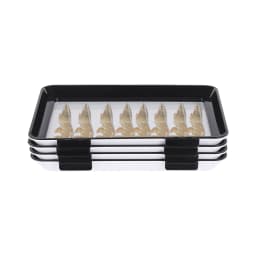 Vacuum Fresh-Keeping Tray Household Kitchen Food Preservation Tray Reusable Meat Dishes Refrigerator Storage Container 8/6/4Pcs