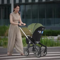 4in1 baby stroller two-way Multifunctional newborn baby stroller 3in1 Foldable Basket type seat Lightweight Travel Pram