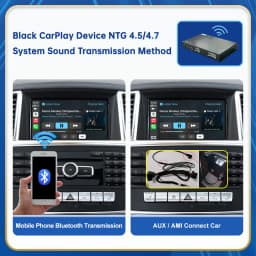 Wireless Android Auto for Mercedes Benz ML GL W166 X166 NTG4.5/4.7 2011-2015 with Carplay Interface Mirror Link AirPlay