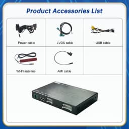 Wireless Android Auto for Mercedes Benz ML GL W166 X166 NTG4.5/4.7 2011-2015 with Carplay Interface Mirror Link AirPlay