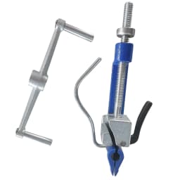 Heavy Duty Bander Tensioner，Stainless Steel Tensioner Banding Tool，Manual Band Screw Cable Ties Strapping Plier Pipe Clamp