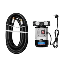 60L/min Diesel Pump Fuel Oil Transfer Pump Automatic Pistol 230V 550W Electric Self-priming Oil Pump Kit 2800RPM Max Suction 5m