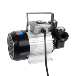60L/min Diesel Pump Fuel Oil Transfer Pump Automatic Pistol 230V 550W Electric Self-priming Oil Pump Kit 2800RPM Max Suction 5m
