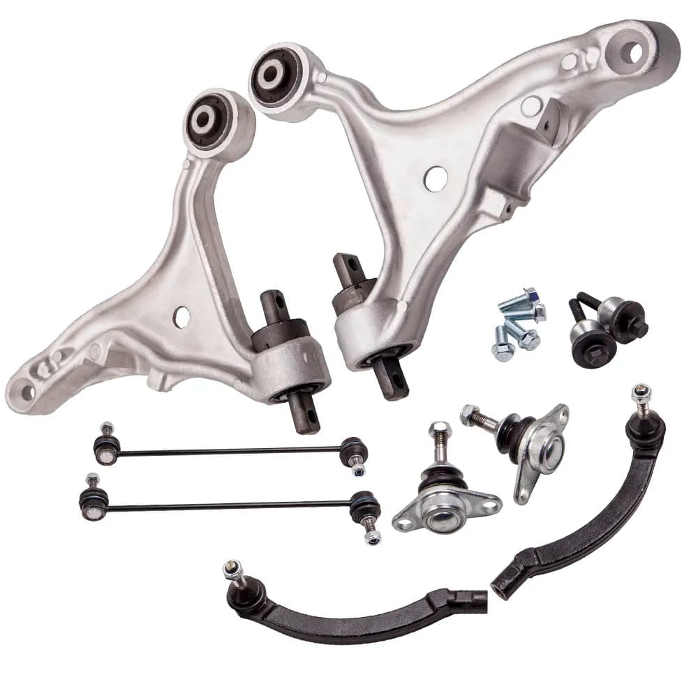8pcs Front Suspension Track Control Arm Wishbone Kit For Volvo S60 V70 2.4 2.5