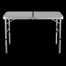 Picknick Klapptisch Aluminium Faltbare Einstellbare Tragbare Weiße Camping Tisch mit Griff Outdoor Tisch 90x60x37/67cm