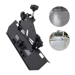 Angle Grinder Chamfer Bracket,Ceramic Tile Chamfer Stand For Cutting Ceramic Tiles, Chamfer Frame Fits 115 Or 125 Angle Grinders