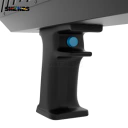 SHEHDS Rechargeable Single Hole RGB Confetti Machine Aluminum Alloy Body Safe and Reliable Battery Electronic for DJ Party