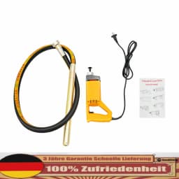 Concrete Vibrator Electric Bottle Concrete Compactor Bottle Shaker 4300RPM Hand Shaker for Concrete 1300W Indoor Vibrator