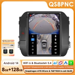 9.7" Hizpo Android Car Radio for KIA Sportage 3 2011 - 2016 Tesla Style Screen GPS RDS DSP 4G BT CarPlay Snapdragon 6115 360CAM