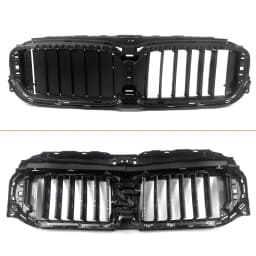SAIQINGSP For BMW 5-Series G30 G31 2020-23 51119498612 Front Bumper Radiator Grill Shutter