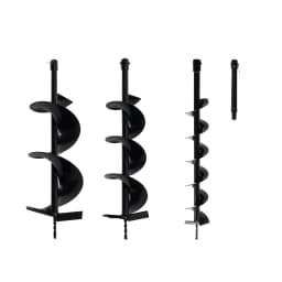52CC 2-Stroke Petrol Earth Auger Post Hole Borer Ground Drill Digger +3 Bits 4/ 6/ 8 Inch