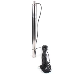 370 W 2 Inch  Deep Well Pump  Stainless Steel  Garden Pump Sand Compatible 55M