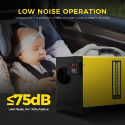 8KW Diesel Night Heater 12V/24V Diesel Air Heater Car Parking Heater With 24 Timer/Display For Tent Boat Factory Home