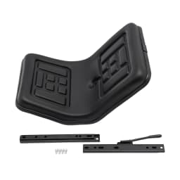 General Tractor Seat Forklift Seat with High Elastic Foam Cushion Waterproof and Shockproof Adjustable Base Adjustable Backrest