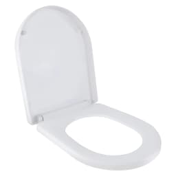 Toilet Seat, Sturdy PP Material, Soft Close, Quick Release Hinges, Antibacterial, Easy to Assemble and Clean