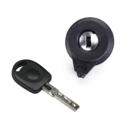 Areyourshop Ignition Switch With Lock Cylinder Key for VW Golf Jetta MK5 SEAT 1K0905851B 1K0953527D
