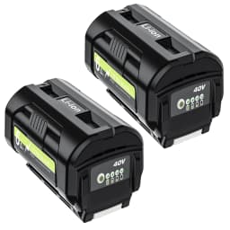 For Ryobi Battery 40V OP4050 6000mAh Lithium-ion Battery Replacement Battery For Ryobi OP4050 OP4060 Series Lawn Mowers Tool