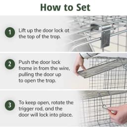 Animal Trap Animal Trap Cage Small Humane Capture Release Live Animal Trap Mouse Trap Rabbit Cage Mesh Rat Trap