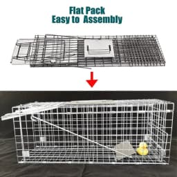 Animal Trap Animal Trap Cage Small Humane Capture Release Live Animal Trap Mouse Trap Rabbit Cage Mesh Rat Trap