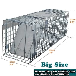 Animal Trap Animal Trap Cage Small Humane Capture Release Live Animal Trap Mouse Trap Rabbit Cage Mesh Rat Trap