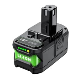 Bonacell 6000mah For Ryobi 18V Tool Battery Li-ion Battery Replacement Battery For Ryobi P108 P104 P107 Cordless Power Tools