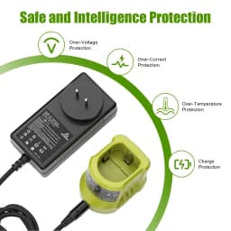 Bonacell 6000mah For Ryobi 18V Tool Battery Li-ion Battery Replacement Battery For Ryobi P108 P104 P107 Cordless Power Tools