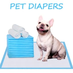 100pc Pet Diapers 45*60cm Super Absorbent Pet Diaper Dog Training Pee Pads Disposable Healthy Nappy Mat For Cats Dog