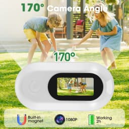 Cat Camera Collar, 1080P 170° Wide Angle Cat Collar With Camera+32GB SD Card, USB Rechargeable Dog Camera For Dogs And Cats
